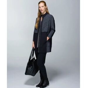 Lululemon Cocoon Car Snap Button Coat
